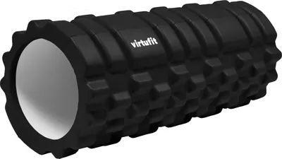 Zdjęcie produktu dla VirtuFit Grid Foam Roller 33 cm Czarny