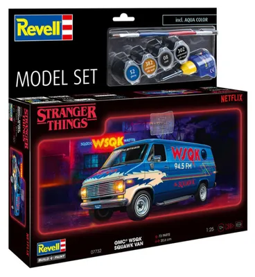 Zdjęcie produktu dla Revell Model Set Car: Stranger Things 1:25