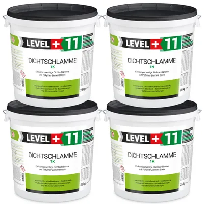 Zdjęcie produktu dla Zaprawa Uszczelniająca Jednoskładnikowa Elastyczna Hydroizolacja Level+DICHTSCHLAMME 1K L+11 - 100 kg
