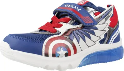 Image de Zapatillas Niño Modèle Geox J Ciberdron B Couleur Bleu