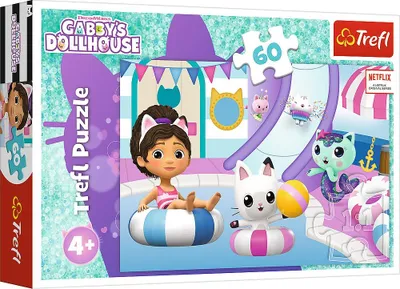 Immagine prodotto di Trefl Gabby´S Casa delle bambole Puzzle Gabby´S Casa delle bambole, 60 pezzi