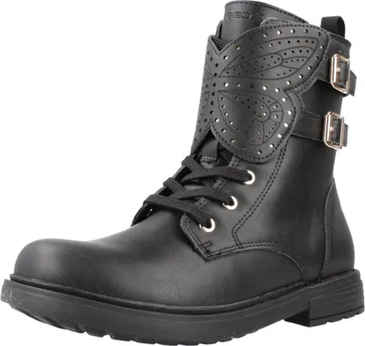 Produktbild von Geox Mädchen Stiefeletten J369QN 000BC C9999 Farbe: Schwarz Größe: 32