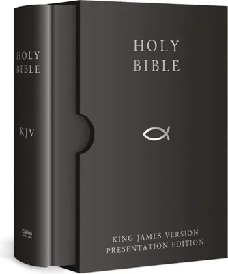 Produktbild von HOLY BIBLE: King James Version (KJV) Black Presentation Edition