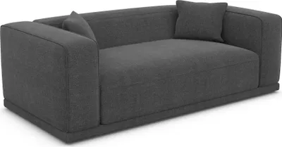 Produktbild von Strukturstoff 3-Sitzer Couch Diora Anthrazit