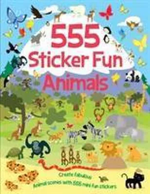 Obrázok produktu pre 555 Sticker Fun - Animals Activity Book