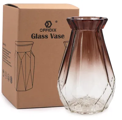 Produktbild von Glasvase, mehrfarbig, 25 cm, für Blumen