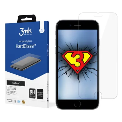 Produktbild von 3MK HardGlass for iPhone 8, Apple, iPhone 8, Tropfsicher, Kratzresistent, Transparent, 1 Stück(e)