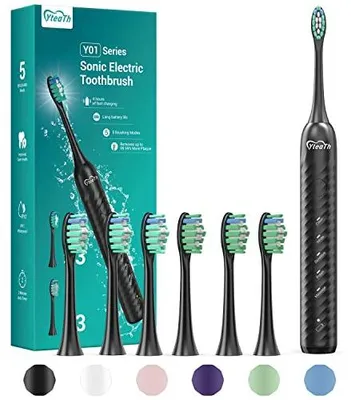 Image de Brosse à dents électrique, brosse à dents sonique, une charge pour 180 jours