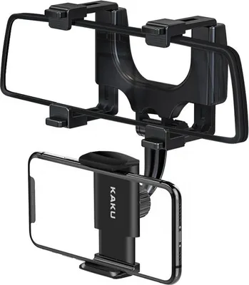 Produktbild von Kaku KSC-525 KFZ-Halterung Handy-Halter Rückspiegel kompatibel mit Smartphones 5-9cm schwarz