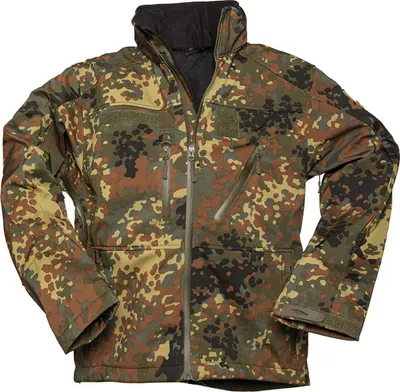 Obrázok produktu pre Softshellová bunda SCU 14 flecktarn, L