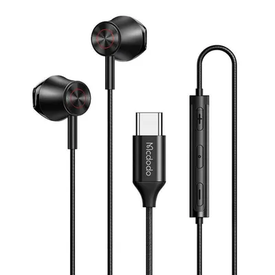Produktbild von MCDODO Kabelgebundene Kopfhrer USB-C mit Mikrofon, In-Ear mit DAC zum Telefon
