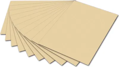 Produktbild von Folia Paper - Fotokarton Folia 2Z 50x70cm 300gr Nr10 Chamois | Außenschachtel ein 10 Stück
