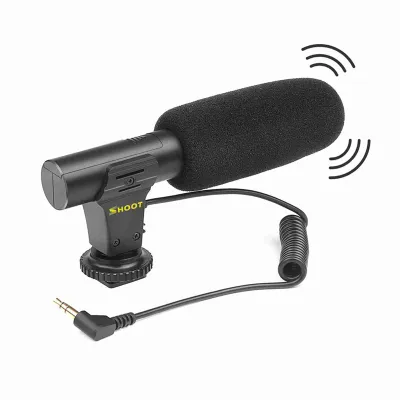 Obrázek produktu pro Mikrofon,Mikrofony,Studiový mikrofon,Mikrofon s 3,5mm jackem,Mikrofon pro rozhovory,Mikrofon pro DV