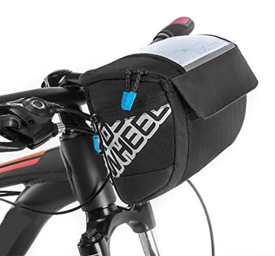 Produktbild von Multifunktioneller Fahrradlenkerbeutel mit Smartphonehalterung