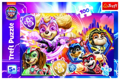 Produktbild von Trefl Puzzle 100 Paw Patrol Film