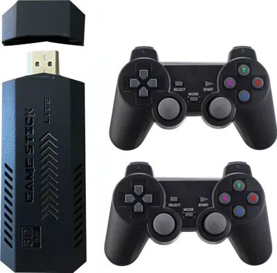 Produktbild von X2 Plus Game Stick Retro-Konsole Doppel-Wireless-Controller 40000 + Spiel 128 GB