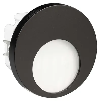 LED-Wandleuchte, Aluminium, schwarz, 7,3 x 7,3 x 4,2 cm