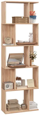 Immagine prodotto di Mobile Libreria 5 Ripiani 60x24x184,5 cm in Legno