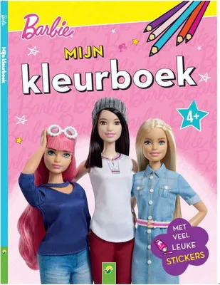 Produktbild von Mein Malbuch mit Aufklebern – Barbie