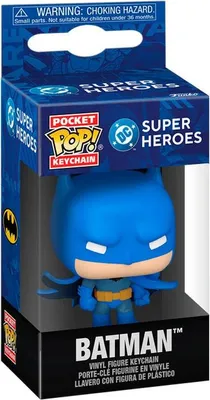 Zdjęcie produktu dla Brelok do kluczy Batman Pocket POP - figurka kolekcjonerska, fajny prezent