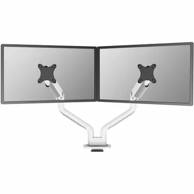Produktbild von Neomounts DS70S-950WH2 Monitorarm 17-35" - Gasfeder - Topfix - 180°-Stopp, Klemme/Durchführung, 18 kg, 43,2 cm (17"), 88,9 cm (35"), 100 x 100 mm, Weiß