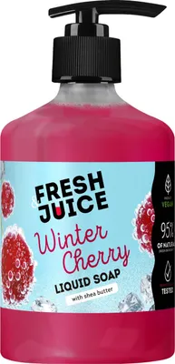 Immagine prodotto di Sapone liquido alla ciliegia invernale FRESH JUICE 460 ml
