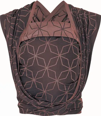Produktbild von HOPPEDIZ Babytragetuch Gewebtes Tragetuch kbA ab Geburt bis ins Kleinkind-Alter, 100 % Baumwolle Malmö rose 4,60 m x 0,70 m