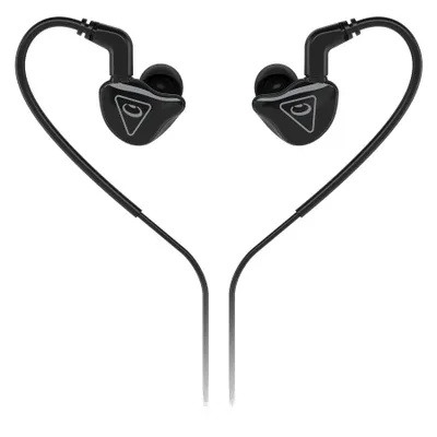 Image de Behringer MO240 - Casque intra-auriculaire à 2 voies avec connexion MMCX - noir