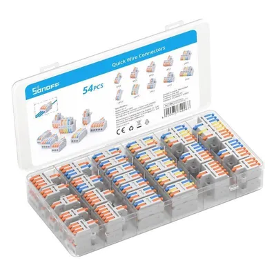Immagine prodotto di Wire Splicing Connector pack Sonoff (54 pcs)