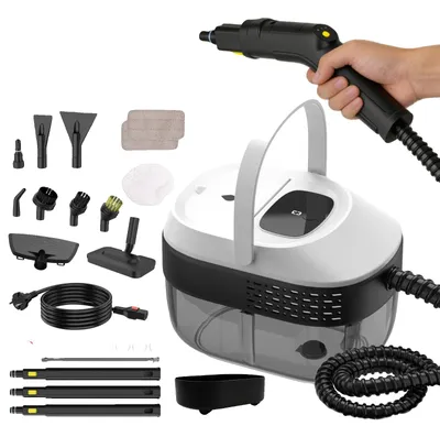 Zdjęcie produktu dla Odkurzacz parowy, ciśnienie 3 barów, zbiornik 1600 ml, moc 2500 W, UE, 220 V