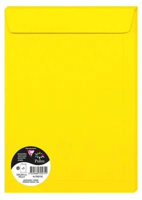 Produktbild von Clairefontaine 5er Pack Umschlag 229x324 Sonnengb