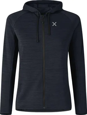 Produktbild von MONTURA Timeless Maglia Damen Fleece Outdoor Jacke mit Kapuze grau XL