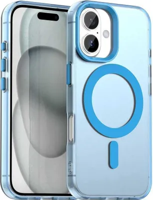 Zdjęcie produktu dla Techsuit CandyCase MagSafe etui do iPhone 17 - Niebieski KP38511
