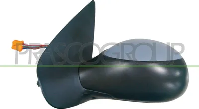 Produktbild von PRASCO PG0097334 Außenspiegel Seitenspiegel Links passend für PEUGEOT 206 CC (2D) Beheizt Grundiert Elektrisch