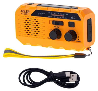 Produktbild von Handkurbel-Solarradio Ad 1197