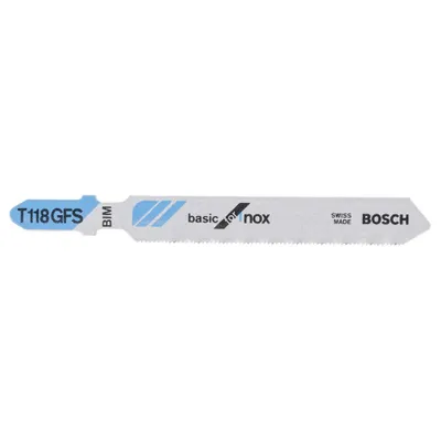 Obrázok produktu pre Bosch T 118 GFS, Nerezová oceľ, 0,8 mm