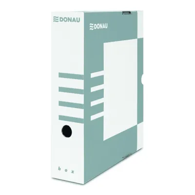 Obrázek produktu pro Archivní box DONAU A4/80 šedý