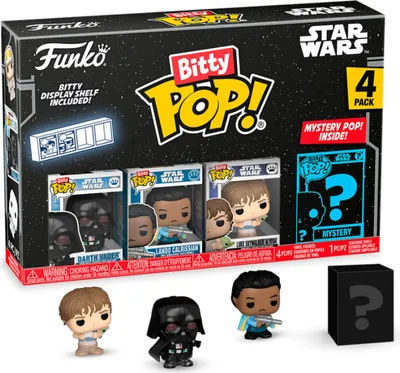 Immagine prodotto di Star Wars Bitty POP! figure in vinile 4-pack Vader 2,5 cm