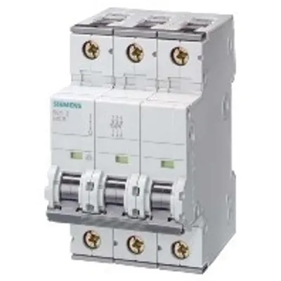 Produktbild von Siemens 5SY43807 Leitungsschutzschalter 400V 10kA 3p C 80A T 70mm