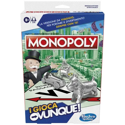 Obrázek produktu pro Monopoly Grab & Go, Stolní hra, Ekonomická simulace, 8 rok/roky