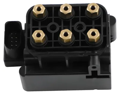 Immagine prodotto di Blocco pneumatico per sospensioni ad aria - valvola di alimentazione dell'aria - compatibile con Audi A8 D3 4E dal 2002 al 2009 - ricambio - codice originale (OE) 4E0616007 - nuovo