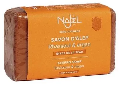 Produktbild von NAJEL SAV26NJ/6, Haut & Haar, Barseife, Braun, Rechteckig, Arganöl, 100 g