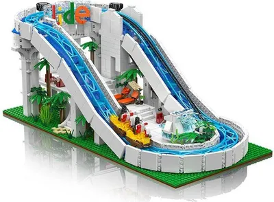 Immagine prodotto di Mould King 11021 Scivolo acquatico elettrico Blocchi da costruzione 2088 pezzi Kit giocattolo - NUOVO - CONFEZIONE ORIGINALE