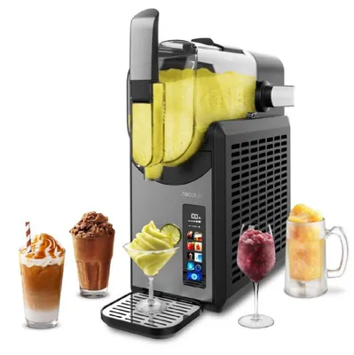 Produktbild von Cecotec Slush-Maker/Eismaschine 2,6 L Twist&Ice 2600. 220 W, Getränke in 15–60 Min., 1,9 L für Zutaten, Touch-Bedienung