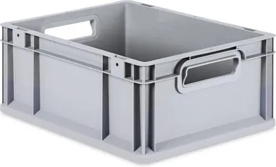 Produktbild von Eurobox NextGen Economy | Griffe offen | HxBxT 17x30x40cm | 16 Liter | Eurobehälter, Transportbox, Transportbehälter, Stapelbehälter
