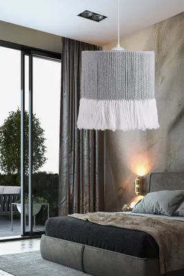 Produktbild von Opviq, TM223- TM223HMY, Grau,Weiß, Kronleuchter, Metallkörper