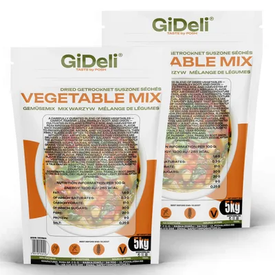 Productafbeelding van Kruidenmix voor soep, 10 kg. Groentebouillon, zonder zout. Gedroogd. Veganistische kruidenmix voor soep. Natuurlijk product van GiDeli