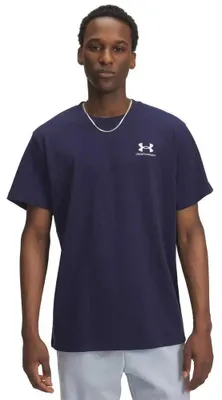 Produktbild von Under Armour Logo Emb Heavyweight Kurzarm-t-shirt Blau XL Mann Blau XL