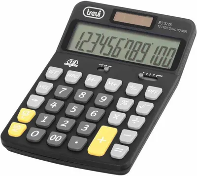 Produktbild von Trevi Taschenrechner schwarz EC 3775