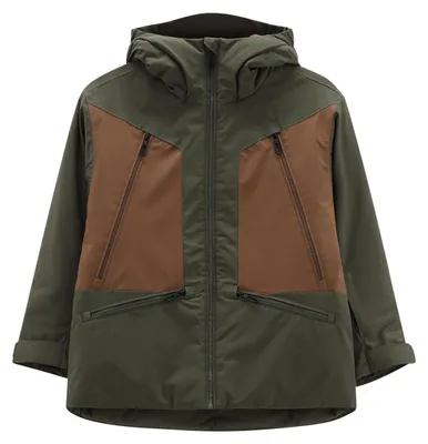 Imagen del producto de Chaqueta de invierno para niña CMP, color verde, talla 164, con capucha